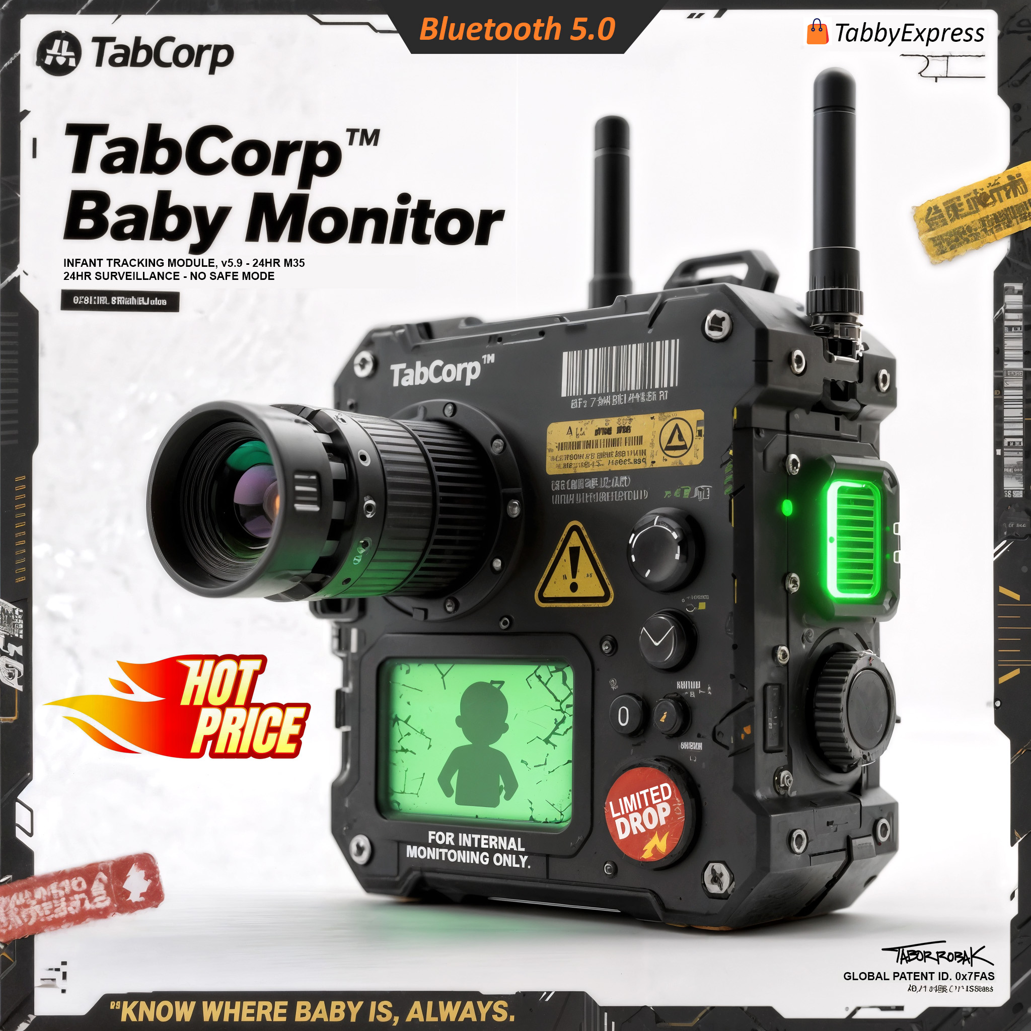 TabCorp™ Baby Monitor